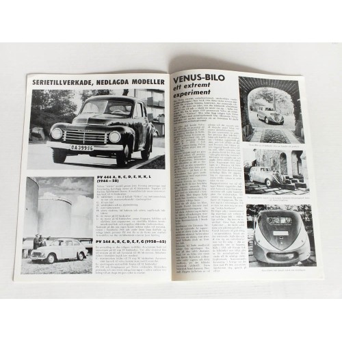 "Från "Jacob" till PV 544" - История автомобилей Volvo 1927-1965 гг.