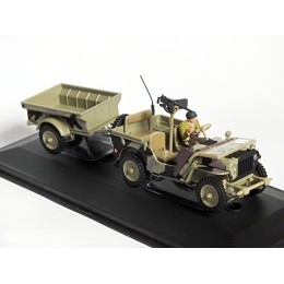 Jeep CJ-2A (с прицепом) - Hongvell, 1:43