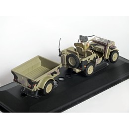 Jeep CJ-2A (с прицепом) - Hongvell, 1:43