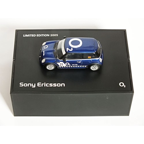 Mini Cooper One Aerodynamic Package Sony Ericsson O2 - Minichamps, 1:43 (ДЕФЕКТ)