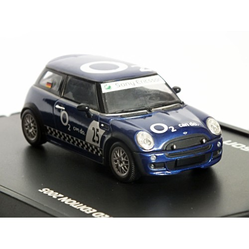 Mini Cooper One Aerodynamic Package Sony Ericsson O2 - Minichamps, 1:43 (ДЕФЕКТ)