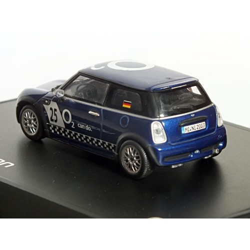 Mini Cooper One Aerodynamic Package Sony Ericsson O2 - Minichamps, 1:43 (ДЕФЕКТ)