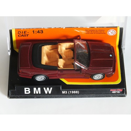 BMW M3 Cabrio (1988) - NewRay, 1:43